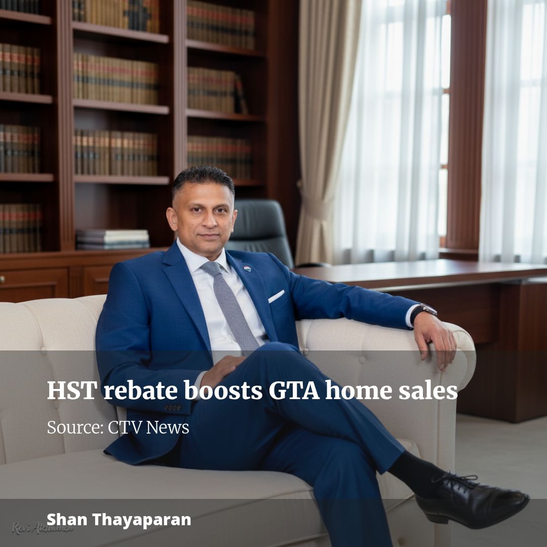 HST rebate continues to boost sales of new single-family homes in GTA but condo segment remains sluggish: report