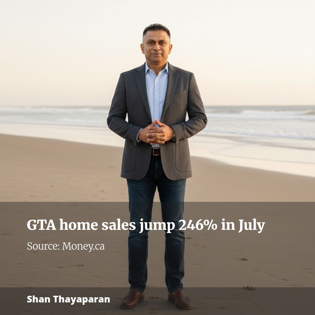 GTA new single-family home sales surge 246% in July as Ontario’s expanded HST rebate drives buyers back to market